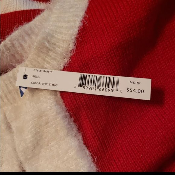 Mrs Santa holiday dress by Reference Point HTF sz Large New with tags - Picture 4 of 5